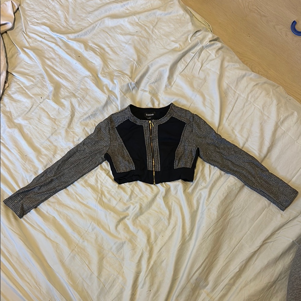 Black and Gray Women's Jacket